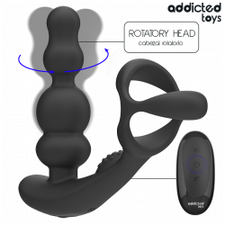 Addicted Toys - Masseur De Prostate Rotatif À Télécommande